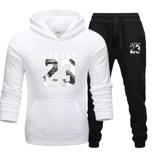 Men's Hoodie Pullover Casual Set & Sports Sweatshirt