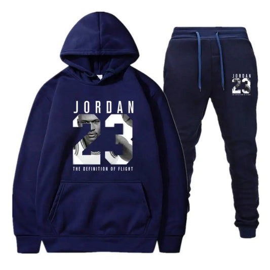 Men's Hoodie Pullover Casual Set & Sports Sweatshirt